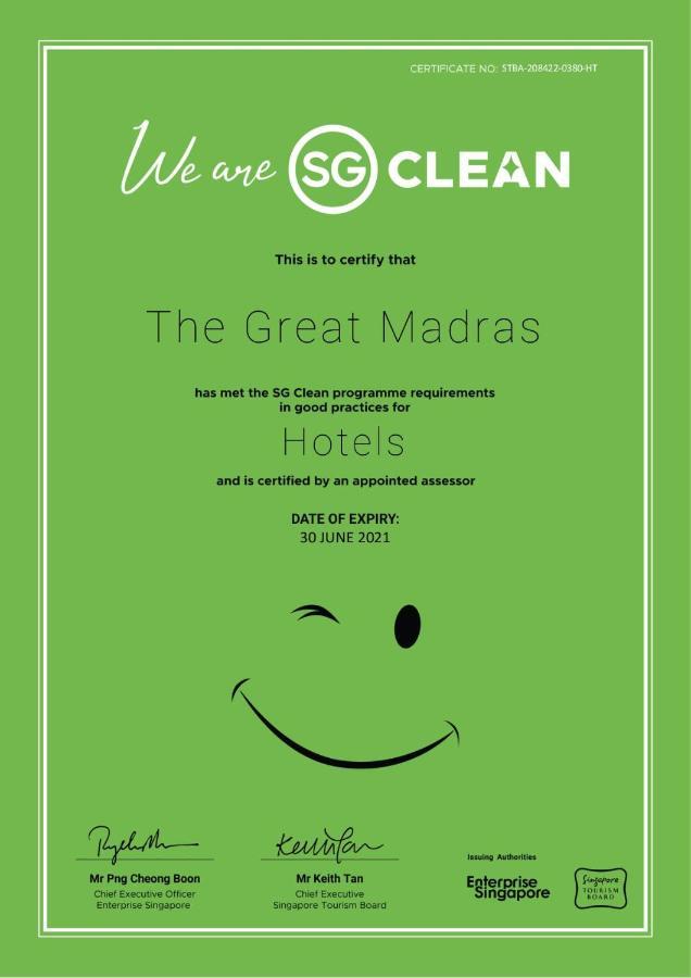 Madras Hotel@Tekka Σιγκαπούρη Εξωτερικό φωτογραφία